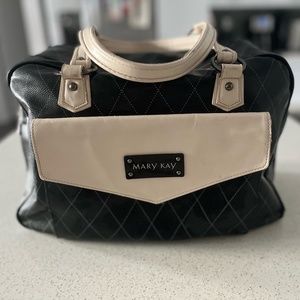 Vintage Mary Kay Bag Purse Weekender Handbag Large Travel Classic Duffel